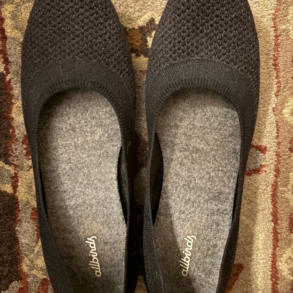 Allbirds Women's Black Knit Flats